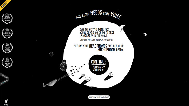 Interactieve websites inspiration