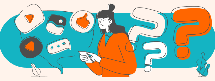 Veelgestelde vragen animatie video infographic