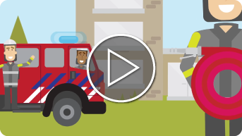 Thumbnail animatie video - Brandweer