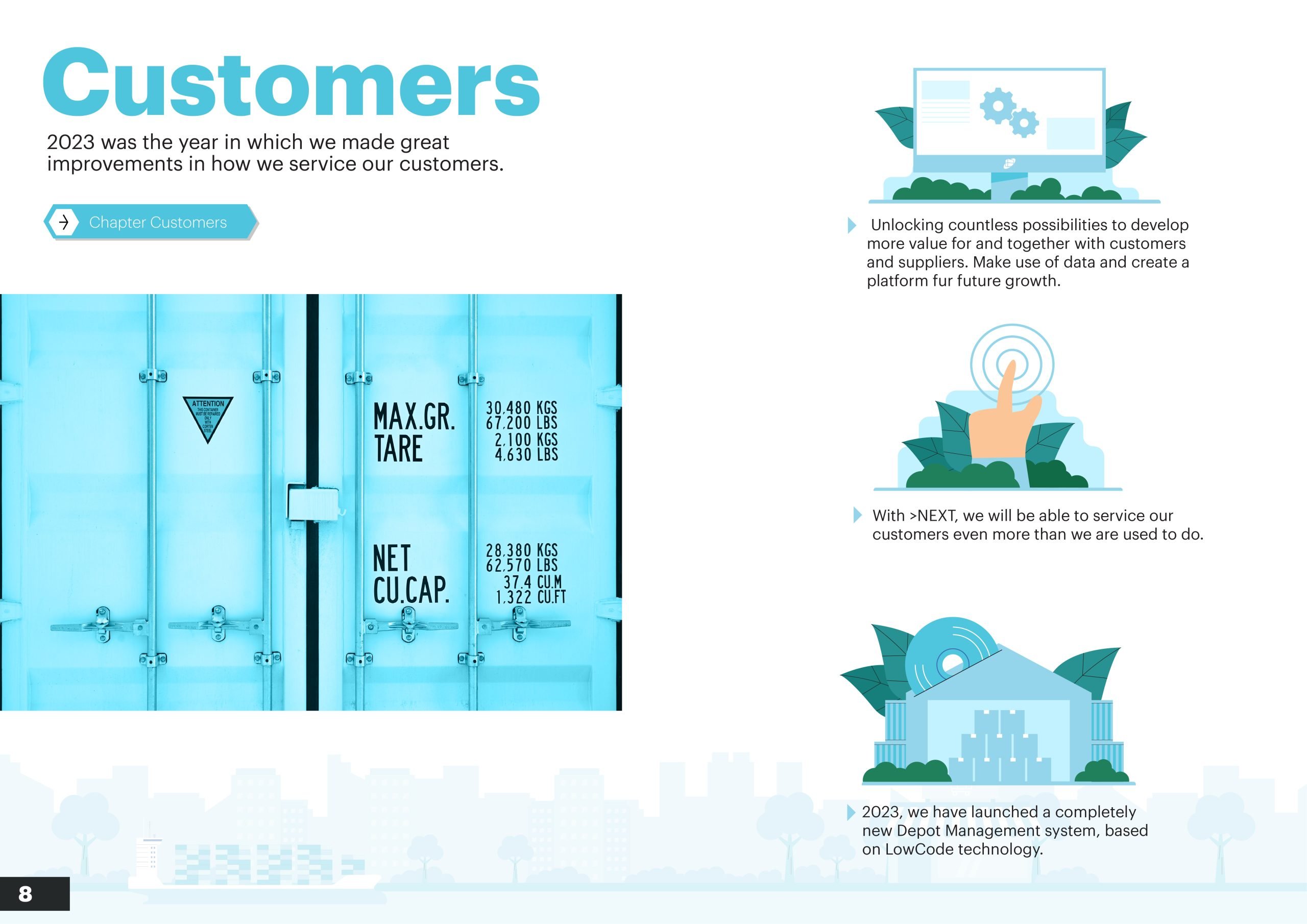 Caru Containers - Sustainability report pg. 5