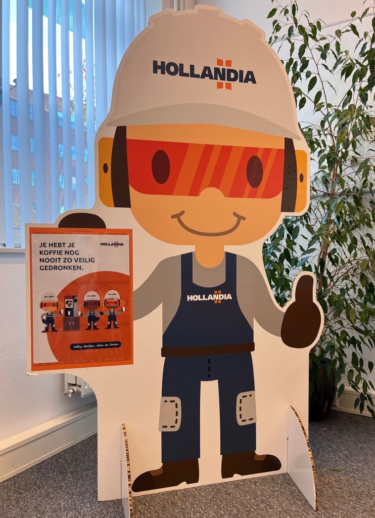 Veiligheidscampagne Hollandia - Buddy cardboard