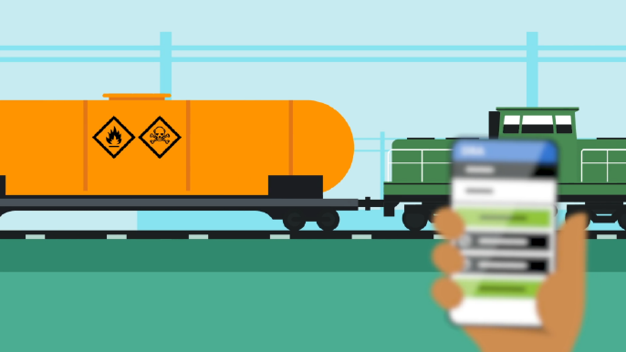 Preview image - ProRail - App animatie transport