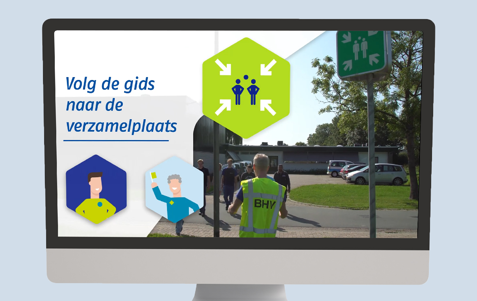 Veiligheidscampagne communicatiemiddelen - poortinstructie video