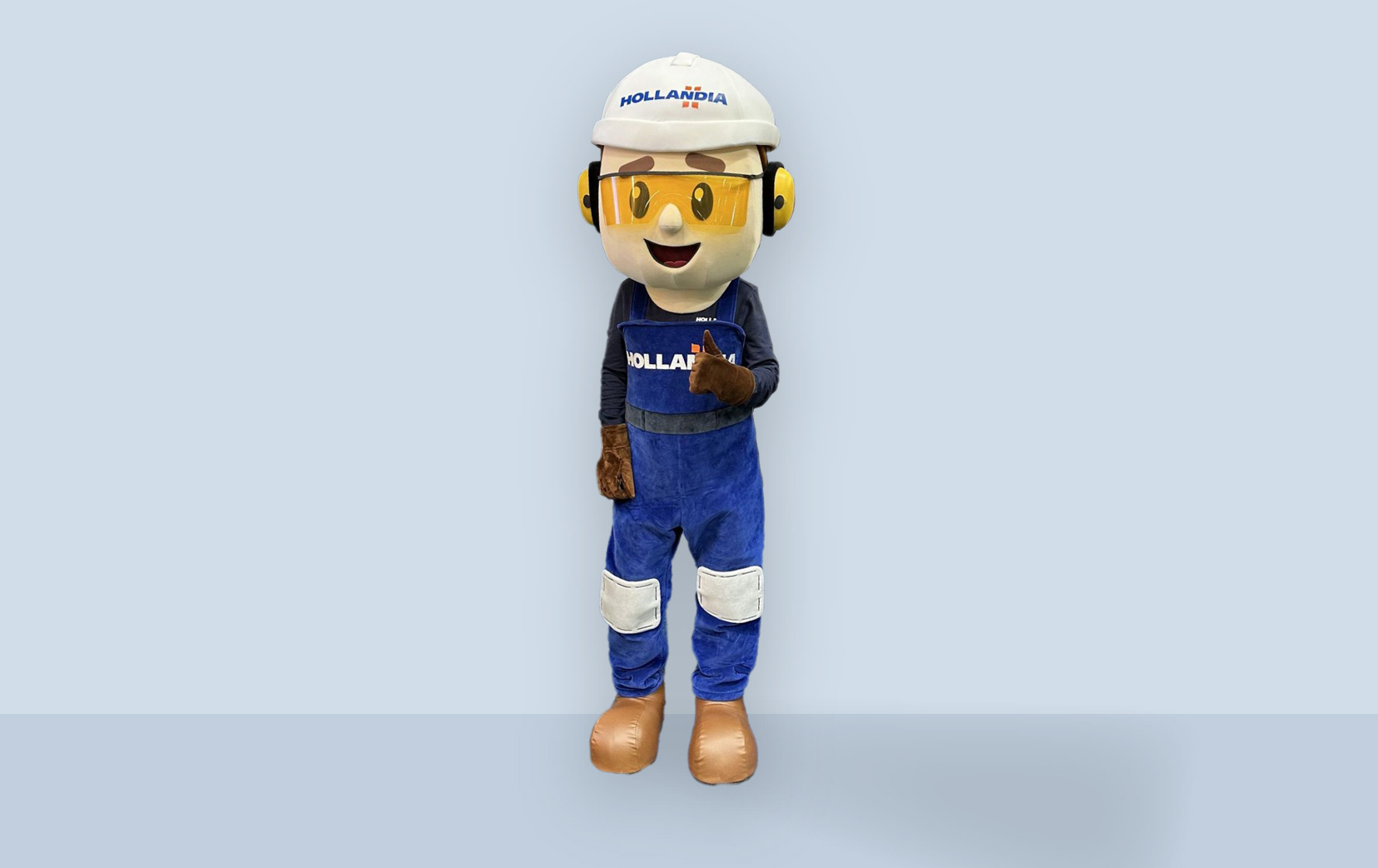 Veiligheidscampagne communicatiemiddelen - mascotte pak