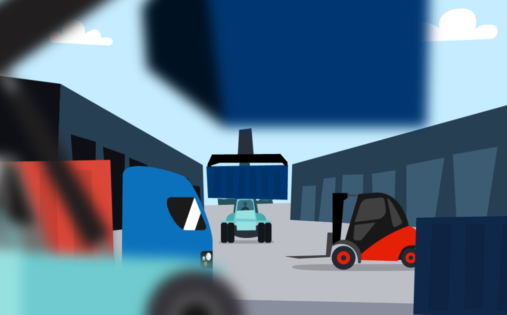 Veiligheidsinstructie animatie Euro Nordic Logistics